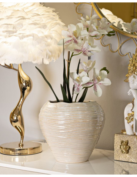 VASO PERLY ROUND CM Ø 27X24 