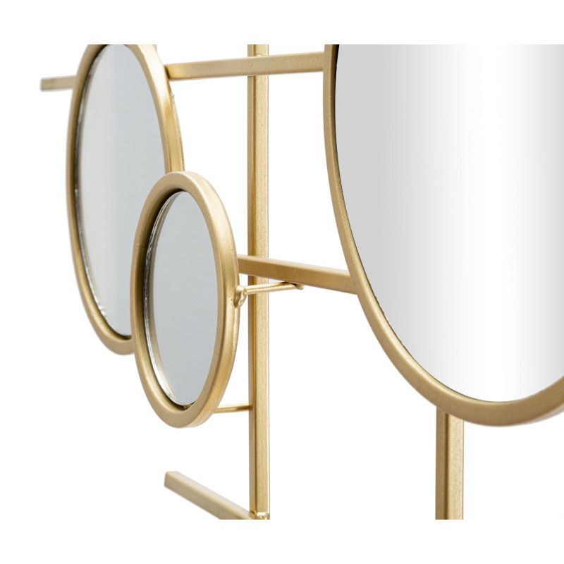 SPECCHIO GLOXY CM 117X4,5X61 (MISURA SPECCHIO CM Ø 18-13-8) 