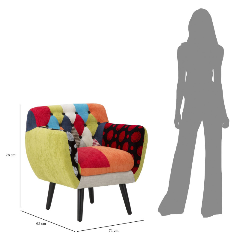 POLTRONA IMPERIAL NEW CM 71X63X78 