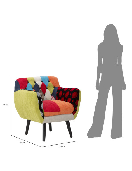 POLTRONA IMPERIAL NEW CM 71X63X78 