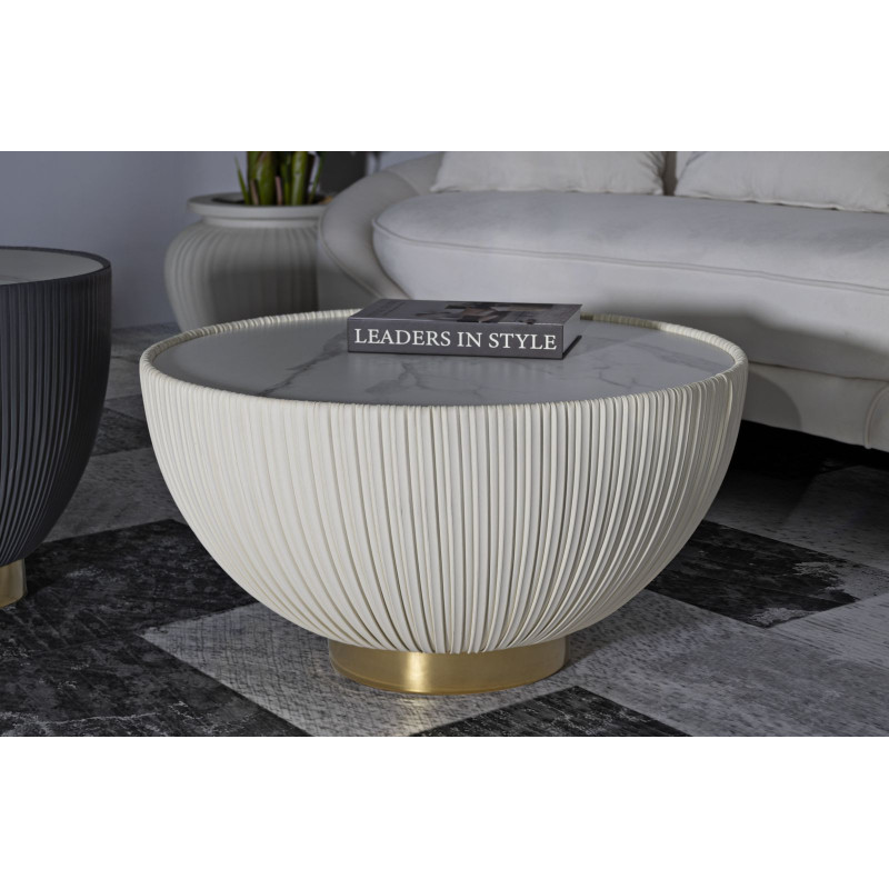 TAVOLINO DA CAFFE' ELGE CM Ø 71X38 