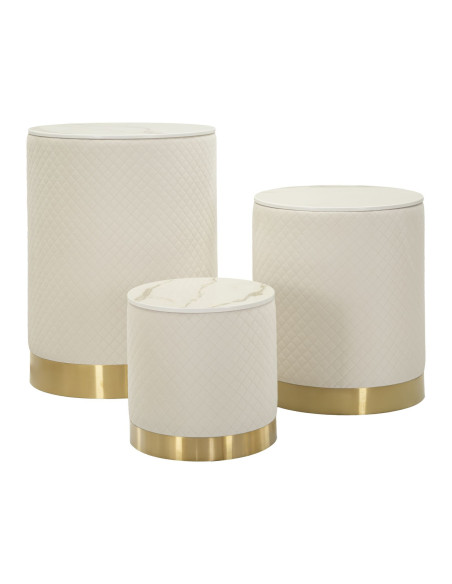 ESPOSITORE C/CONTENITORE SHOP SET 3 PZ CM Ø 60X80-50X60-40X40 