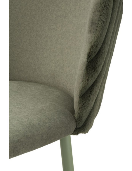 SGABELLO BAR ALASKA -B- VERDE SET 2 PZ CM 55X58X106 (ALTEZZA SEDUTA CM 77) 