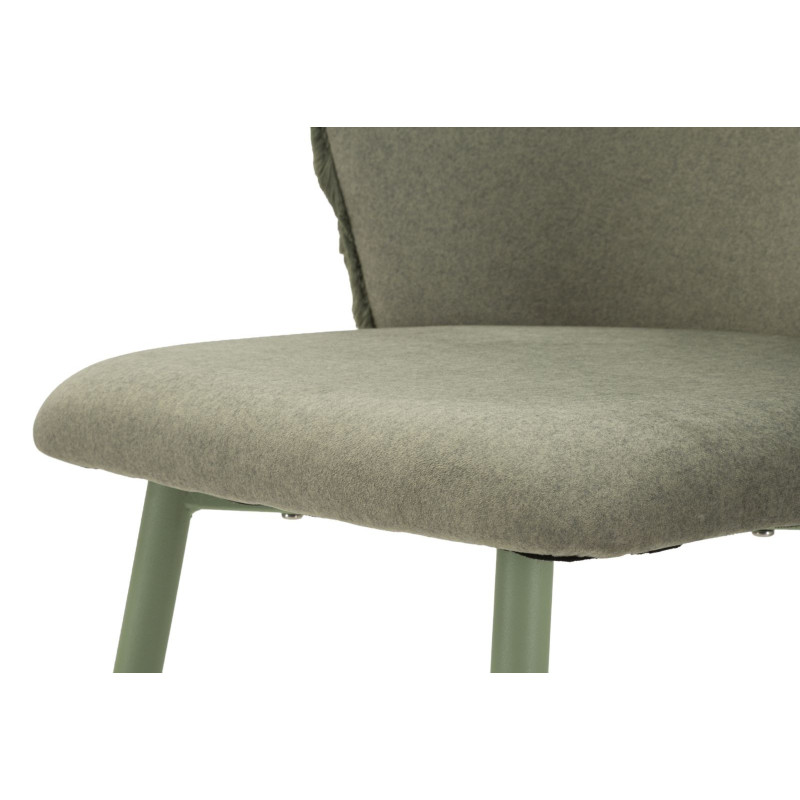 SGABELLO BAR ALASKA -B- VERDE SET 2 PZ CM 55X58X106 (ALTEZZA SEDUTA CM 77) 