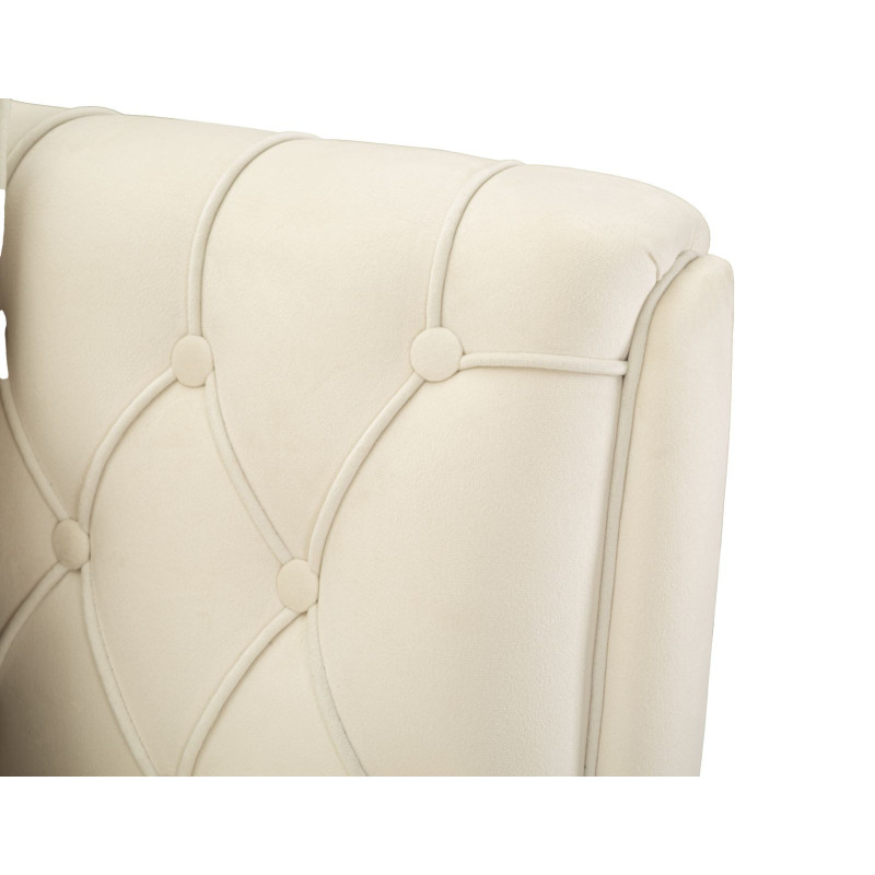 POLTRONA BUDAPEST CREMA C/CUSCINO CM 88X83X91 