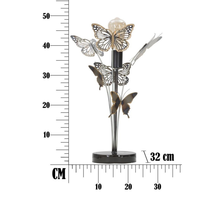 LAMPADA FARFALLE CM Ø 32X47 