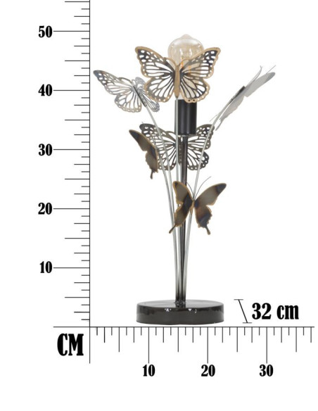 LAMPADA FARFALLE CM Ø 32X47 