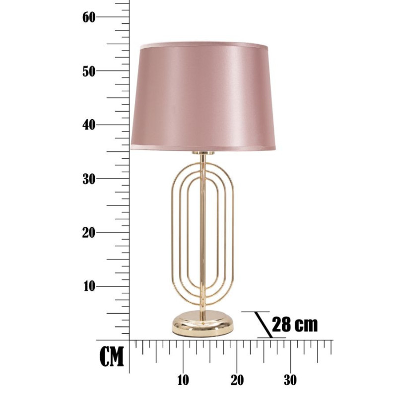 LAMPADA DA TAVOLO KRISTA CM Ø 28X55 