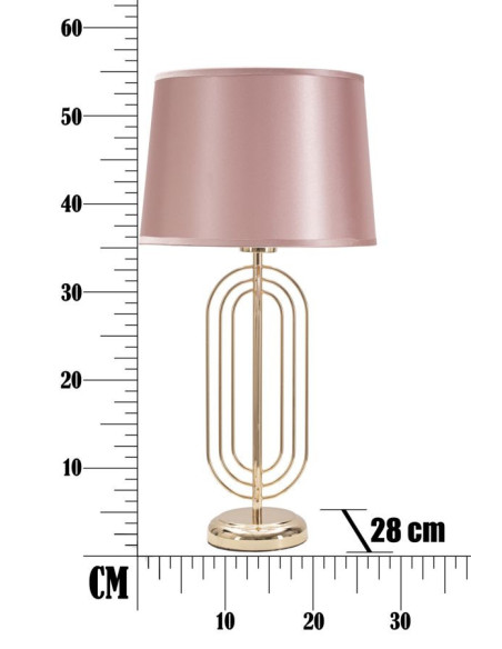 LAMPADA DA TAVOLO KRISTA CM Ø 28X55 
