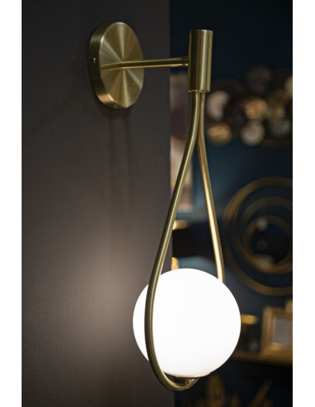 LAMPADA DA MURO GLAMY DROP CM 24x20x52 