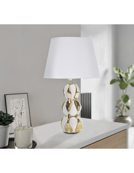 LAMPADA DA TAVOLO GLAM BALLS CM Ø 28X46 