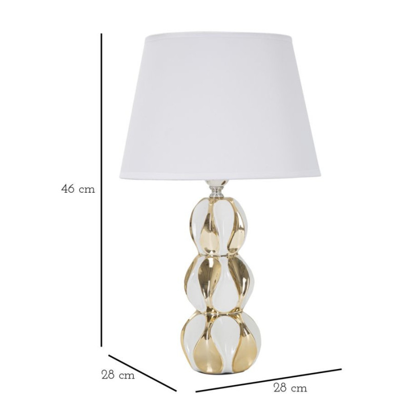 LAMPADA DA TAVOLO GLAM BALLS CM Ø 28X46 
