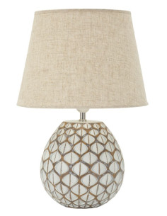 LAMPADA DA TAVOLO RESINA TIBET CM Ø 35X52 