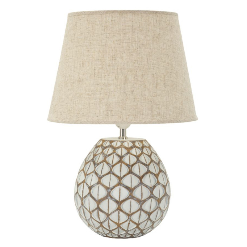 LAMPADA DA TAVOLO RESINA TIBET CM Ø 35X52 
