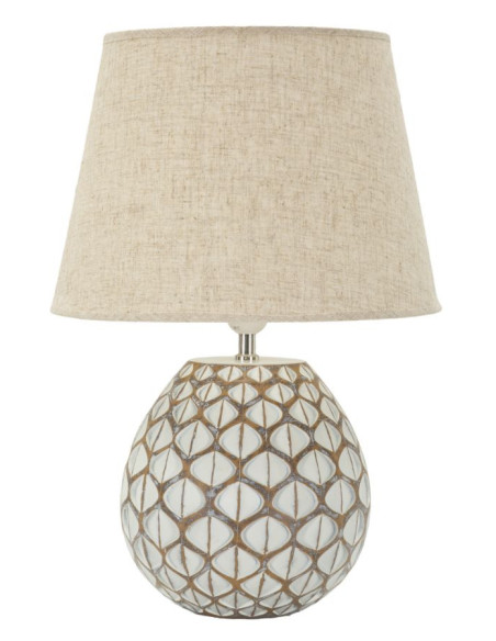 LAMPADA DA TAVOLO RESINA TIBET CM Ø 35X52 