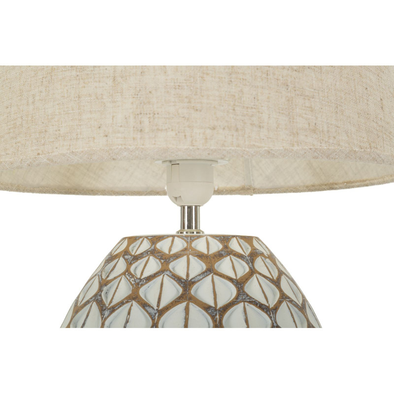 LAMPADA DA TAVOLO RESINA TIBET CM Ø 35X52 