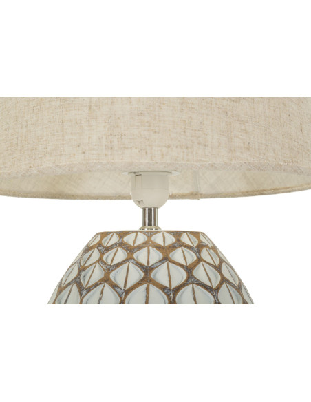 LAMPADA DA TAVOLO RESINA TIBET CM Ø 35X52 