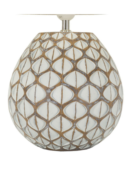 LAMPADA DA TAVOLO RESINA TIBET CM Ø 35X52 