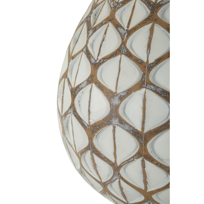LAMPADA DA TAVOLO RESINA TIBET CM Ø 35X52 