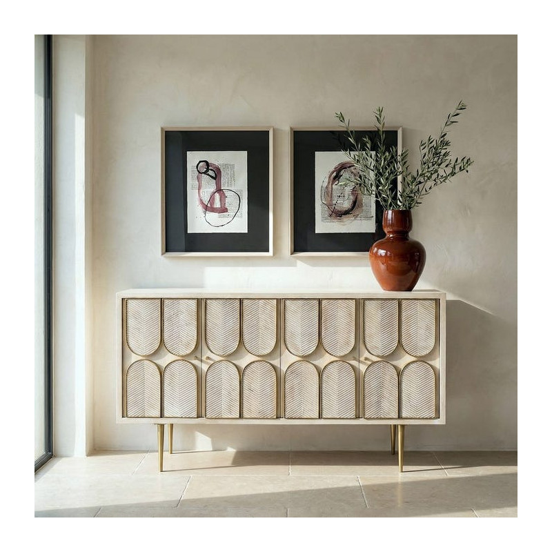 Grand Buffet design Art déco Bas 4...