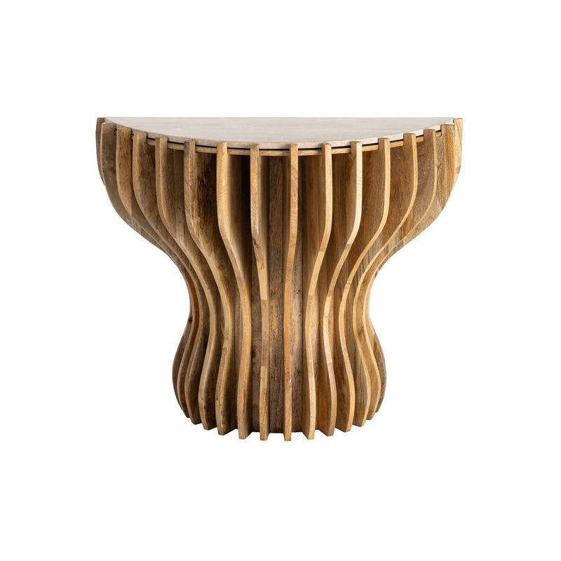 Console design Demi lune 92 cm Marbre...