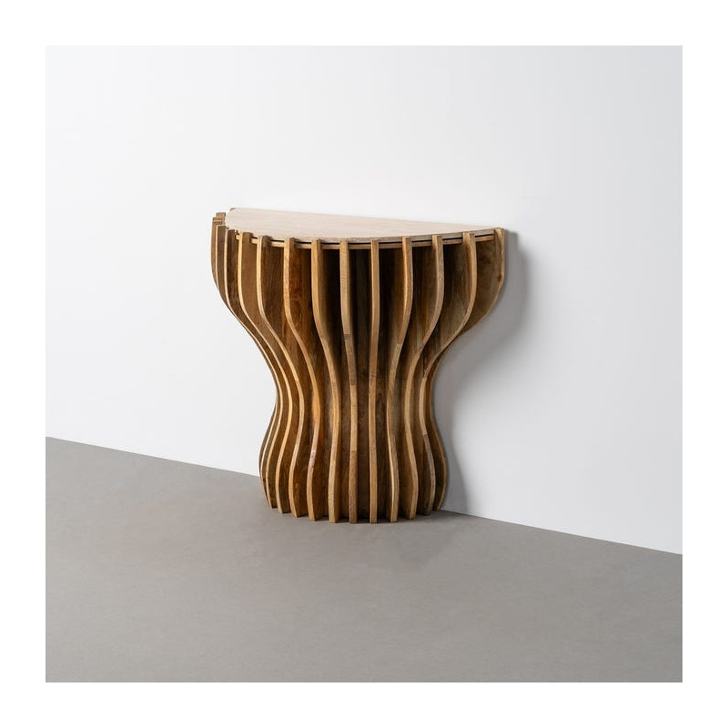 Console design Demi lune 92 cm Marbre...