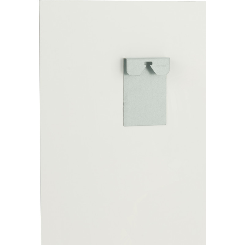 Grand Tableau mural en verre Bouledogue WC 120x80 Artistia 