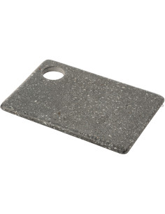 Planche à découper moderne chic Rectangulaire 30 cm Marbre Gris Gravéro 