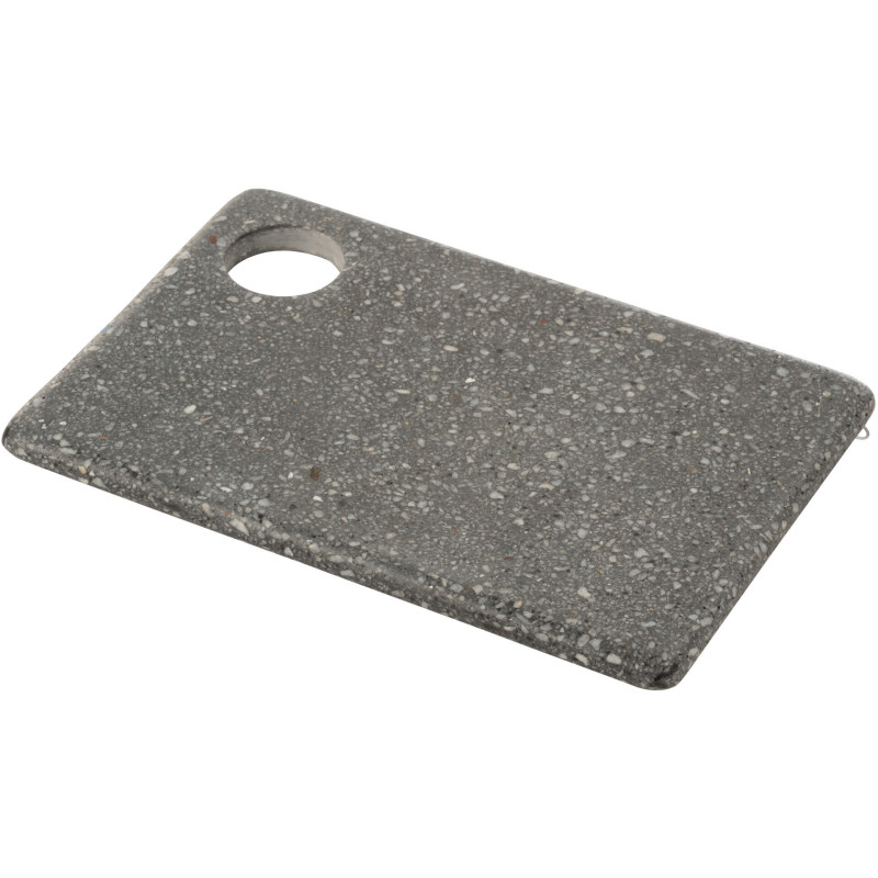 Planche à découper moderne chic Rectangulaire 30 cm Marbre Gris Gravéro 