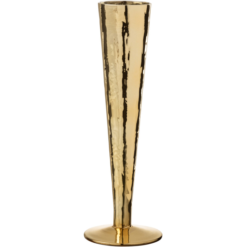 Flûte à Champagne glamour chic 150 ml Verre Doré Aurélyos 