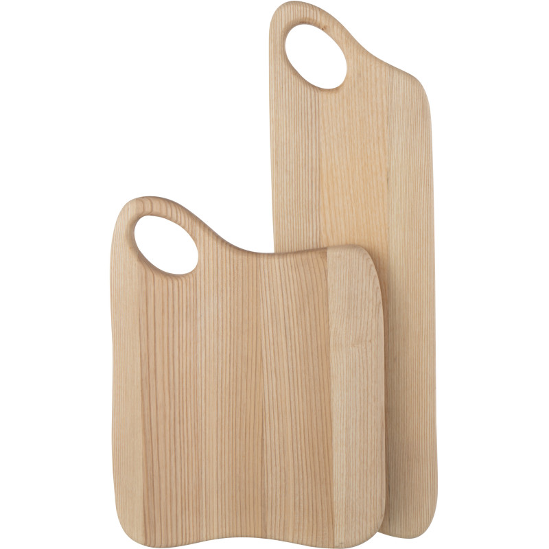 Grande Planche à découper XXL Organique Maison de campagne Rectangulaire 56 cm Bois de manguier Naturel Boiséra 
