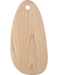 Planche à découper Organique Maison de campagne Ovale 48 cm Bois de manguier Naturel Boiséra 
