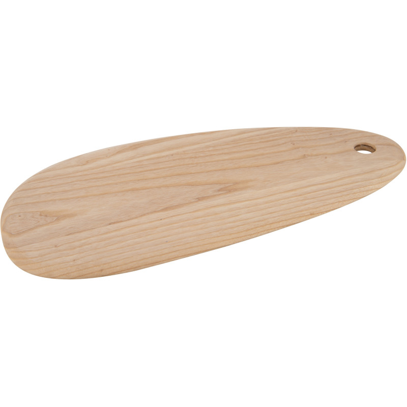 Planche à découper Organique Maison de campagne Ovale 48 cm Bois de manguier Naturel Boiséra 