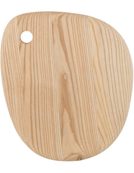 Planche à découper Organique Maison de campagne Ovale 31 cm Bois de manguier Naturel Boiséra 