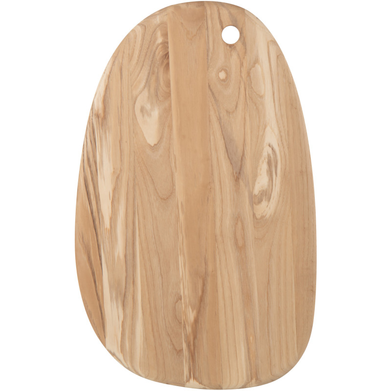 Grande Planche à découper XXL Organique Maison de campagne Ovale 55 cm Bois de manguier Naturel Boiséra 