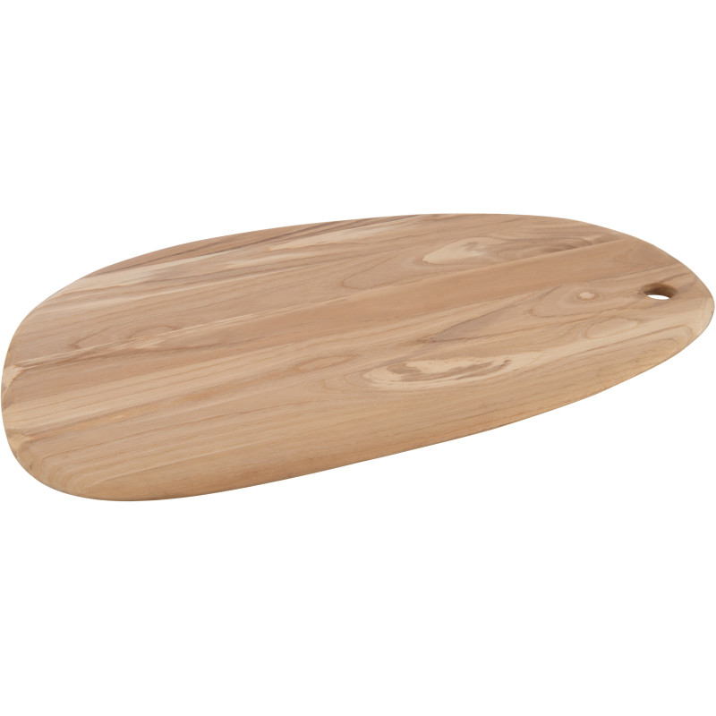 Grande Planche à découper XXL Organique Maison de campagne Ovale 55 cm Bois de manguier Naturel Boiséra 