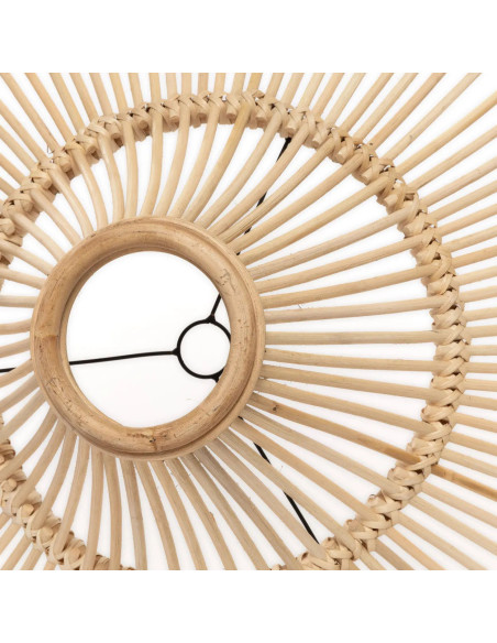 Abat jour original XL pour suspension 110 cm en Rotin Naturel The Sky 
