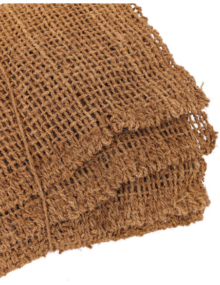 Brise vue original 1 m x 150 cm en Fibre de noix de coco Naturel The Coco Fence 