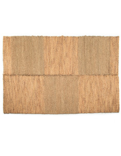 Tapis Rectangulaire 175x280 en Herbe de mer Naturel Jacinthe d'eau Naturel The Paddle Field 