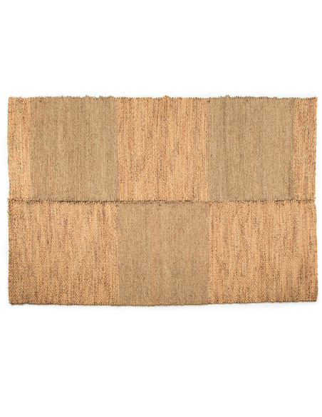 Tapis Rectangulaire 175x280 en Herbe de mer Naturel Jacinthe d'eau Naturel The Paddle Field 