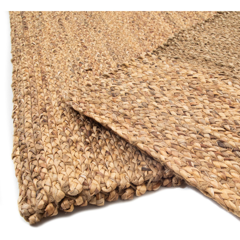 Tapis Rectangulaire 175x280 en Herbe de mer Naturel Jacinthe d'eau Naturel The Paddle Field 