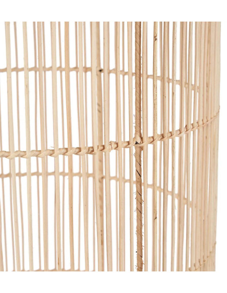 Grand Abat-jour bohème chic Hauteur 120 cm Rotin Naturel Tressé The Bozelo 