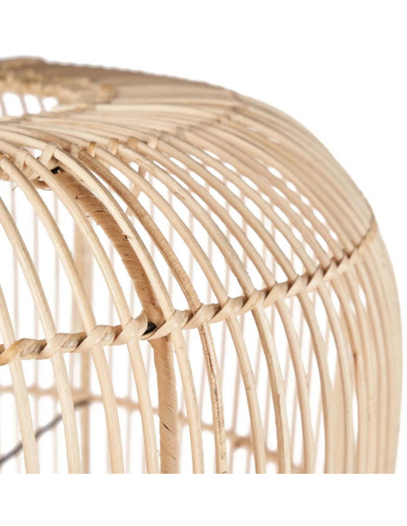 Grand Abat-jour bohème chic Hauteur 120 cm Rotin Naturel Tressé The Bozelo 