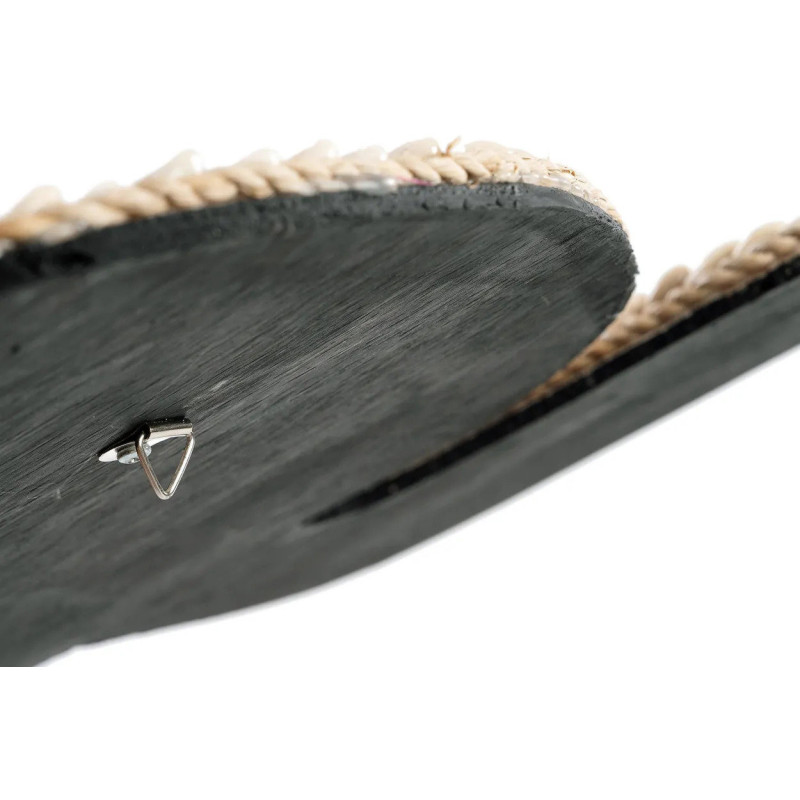 Miroir Mural Cactus 38x40 en Coquillage Blanc The Cactus Shell 