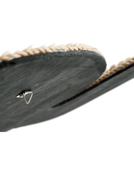 Miroir Mural Cactus 38x40 en Coquillage Blanc The Cactus Shell 