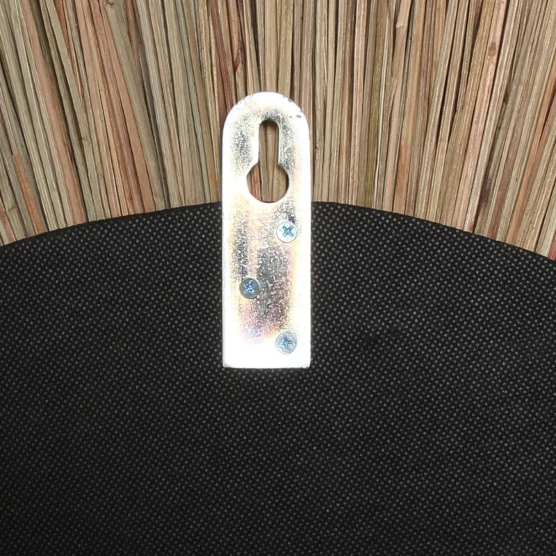 Miroir Mural Rond 35 cm en Herbe Naturel The Alang Alang 