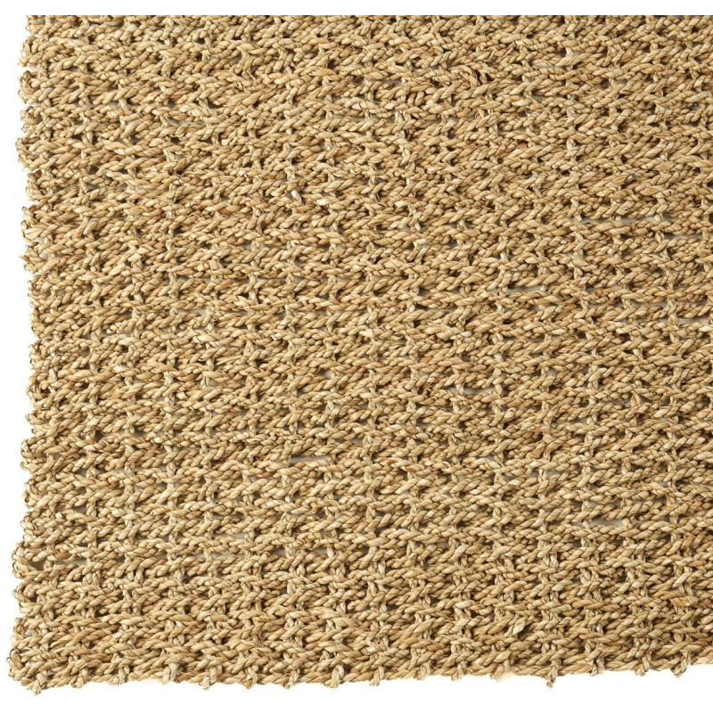 Grand Tapis bord de mer Rectangulaire 200x300 Sisal Naturel Tressé The Sizali 