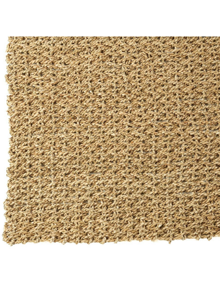 Grand Tapis bord de mer Rectangulaire 200x300 Sisal Naturel Tressé The Sizali 