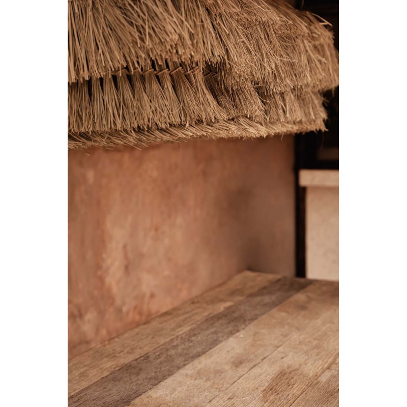 Grand Abat-jour bohème 140 cm Jonc de mer Naturel The Nyang Nyang 