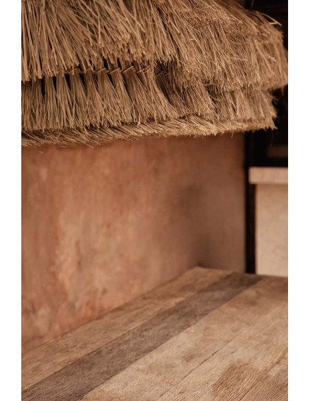 Grand Abat-jour bohème 140 cm Jonc de mer Naturel The Nyang Nyang 
